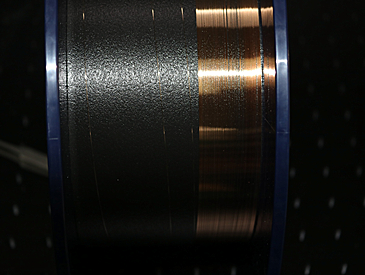 金属化耐高温单模镀金光纤 定制型号 （芯径9±0.5um 包层125±2um 涂层155±16um）